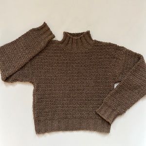 🧸Erik Stewart cropped tneck sweater🧸